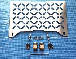 Battery plate lock rectangle